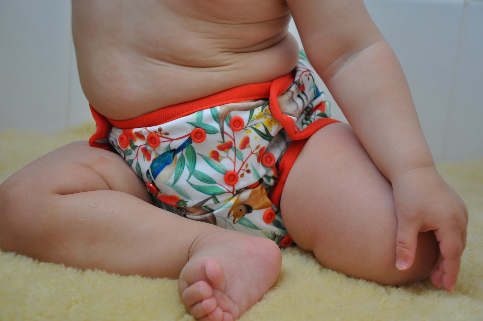 Fitting One-Size-Fits-Most Cloth Nappies