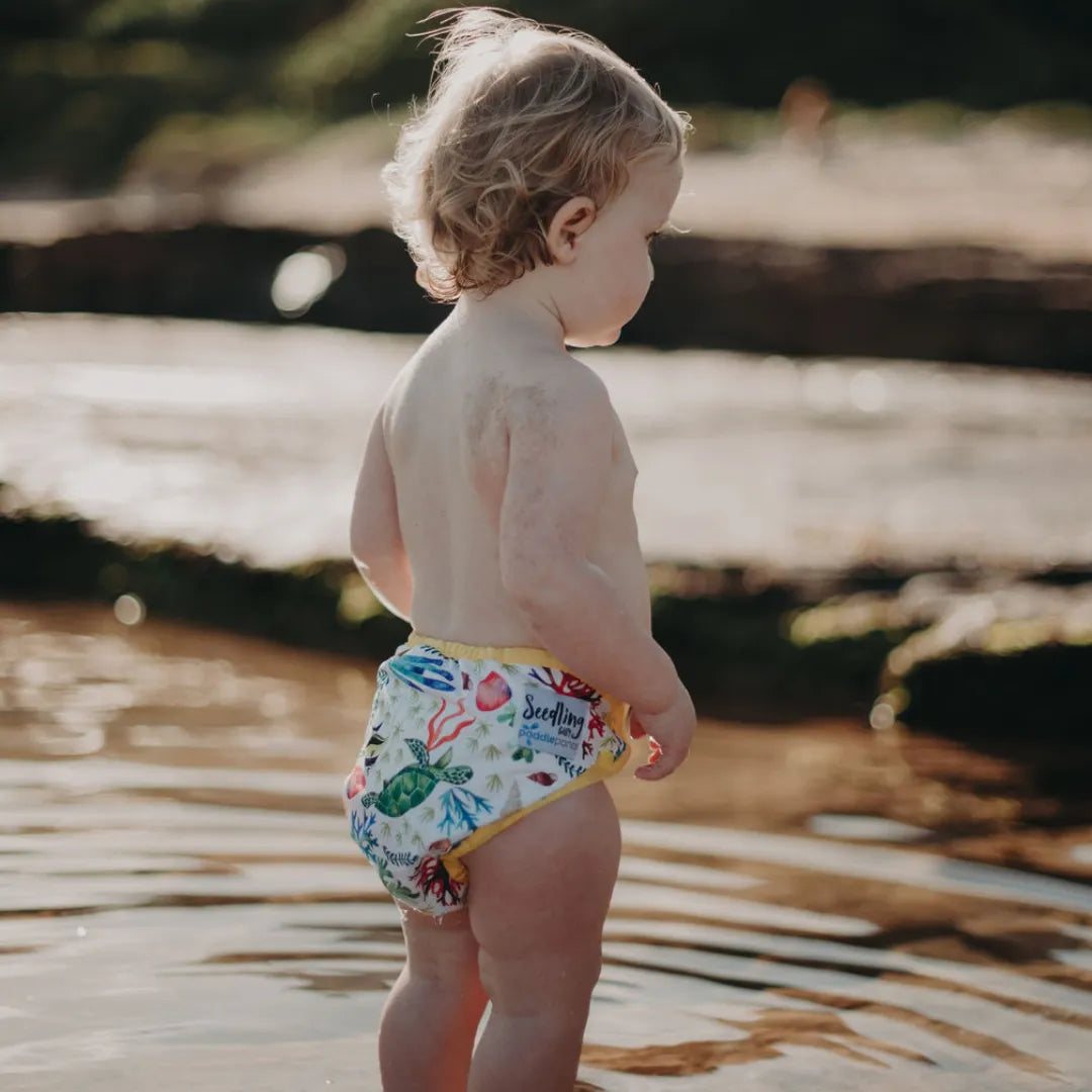 Paddle Pants Reusable Nappy Surf Reef